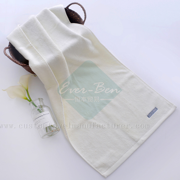 China EverBen Custom black beach towel Factory ISO Audit Embroidery Baby Towels Factory